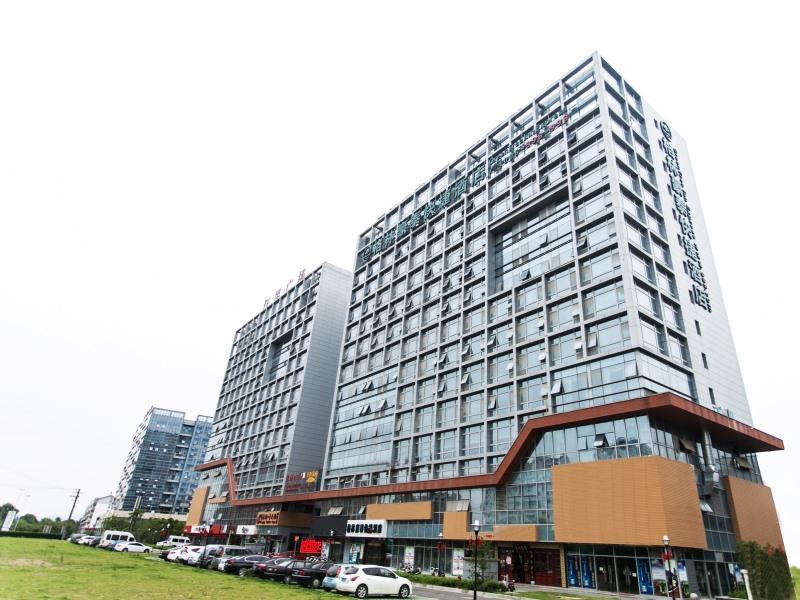 Greentree Inn Suzhou Railway Station Huqiu Hotel Exteriör bild
